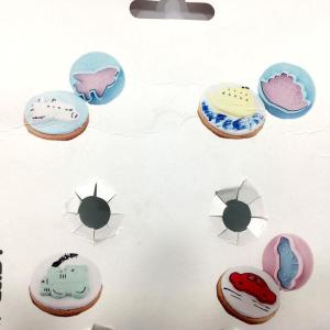 Yaylı Bas Çıkart Araç Şekilli 4 lü Şeker Hamuru Kurabiye Kalıbı