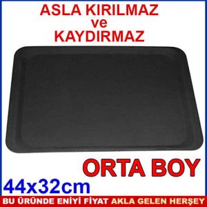 ORTA BOY KIRILMAZ KAYDIRMAZ 44cm SERVİS TEPSİSİ