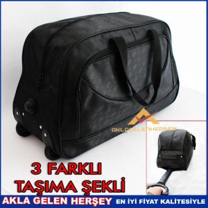 ÇEKÇEKLİ SEYAHAT VALİZİ ÇOK FONKSİYONLU BAVUL