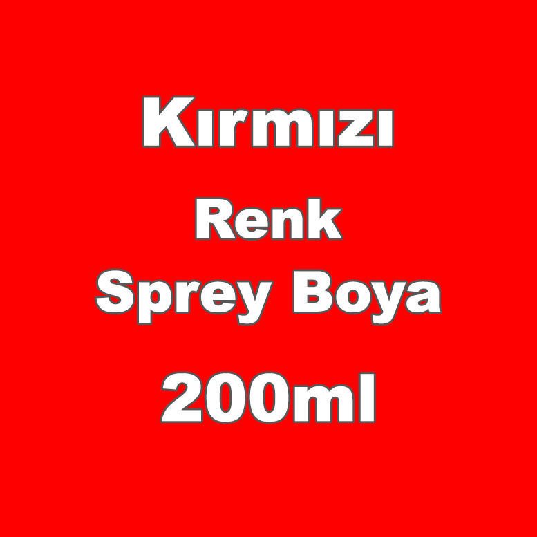 1. Kalite Büyük Boy 200ml Sprey Boya Araba, Motor, Beyaz Eşya Tamiri İçin Tüm Renkler Mevcut kırmızı