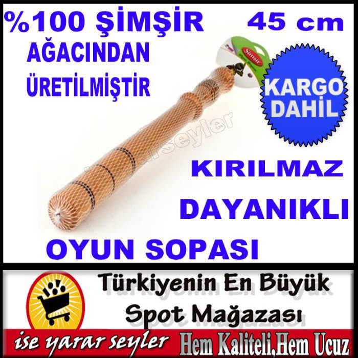 %100 ŞİMŞİR DAYANIKLI BEYZBOL OYUN SOPASI KD