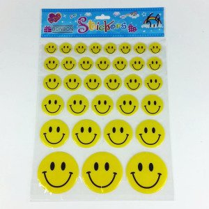 Smile Emoji Stickers Büyük (telefon-tablet-laptop-stickers)