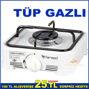 GARANTİLİ TEK GÖZLÜ KOLAY KULLANIŞLI TÜPLÜ OCAK