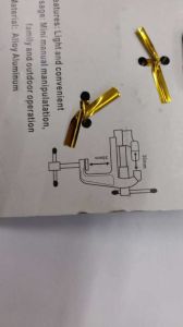 Masaya monte mini tezgah mengenesi alüminyum döküm mengene 30mm