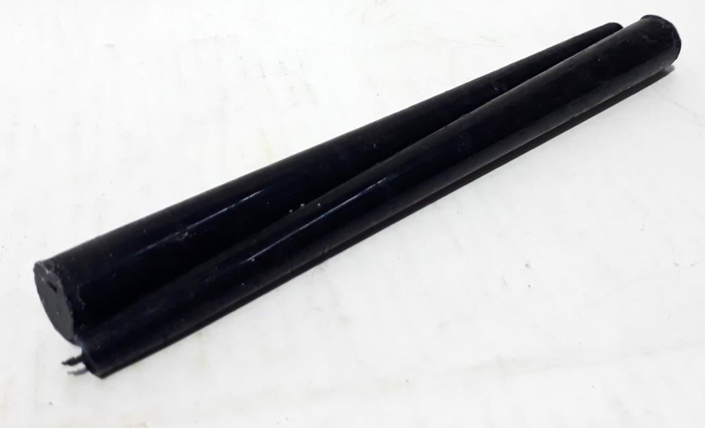 Siyah, Gümüş ve Altın Rengi Simli 3 Çeşit Şamdan Mumu