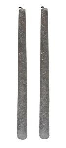 Siyah, Gümüş ve Altın Rengi Simli 3 Çeşit Şamdan Mumu