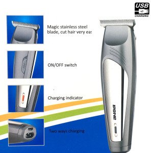 Yeni Teknoloji T Tipi Ağızlı Usb Şarjlı Tıraş Makinesi Ipone IP-1006 Kablolu ve Kablosuz Kullanımlı