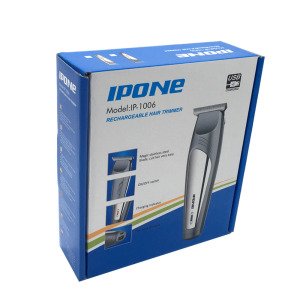Yeni Teknoloji T Tipi Ağızlı Usb Şarjlı Tıraş Makinesi Ipone IP-1006 Kablolu ve Kablosuz Kullanımlı