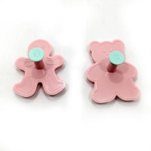 Bas Çıkart Sistem Büyük Ayıcık 2 li Şeker Hamuru Kurabiye Kalıbı