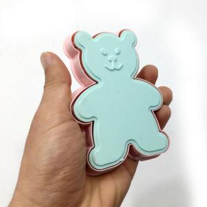 Bas Çıkart Sistem Büyük Ayıcık 2 li Şeker Hamuru Kurabiye Kalıbı