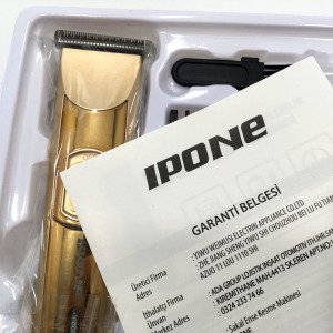 Kablolu ve Kablosuz Kullanımlı Şarjlı Tıraş Makinesi Ipone IP1012 Ergonomik Tasarım