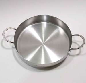 Essenso 18/10 Çelik 304 Kalite Yumurta Sahanı Çift Metal Kulplu Ø14cm Ömür Boyu Garantili Kupon Çok Amaçlı Tava