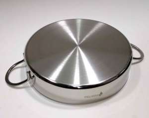 Essenso 18/10 Çelik 304 Kalite Yumurta Sahanı Çift Metal Kulplu Ø14cm Ömür Boyu Garantili Kupon Çok Amaçlı Tava