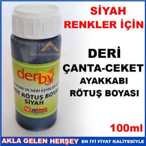 SİYAH RENK DERİ ÇANTACEKET AYAKKABI RÖTUŞ BOYASI