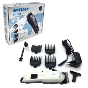 Kablolu ve Kablosuz Kullanımlı Şarjlı Tıraş Makinesi Ipone IP-1025 LCD Ekranlı Profesyonel