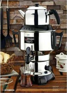 60 Bardak Termostatlı Çay Otomatı Semaver