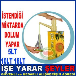 SIVI YAĞ POMPASI VAKUM SİSTEMLİ HİJYENİK PRATİK POMPA TENEKEDEN ŞİŞEYE YAĞ AKTARMANIN EN KOLAY YOLU