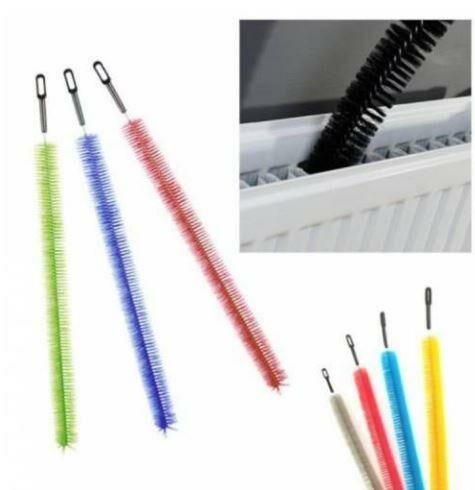 Kalorifer Peteği Temizleme Fırçası Kıvrılabilir 70cm Uzun Boy Çok Amaçlı Temizlik Örümcek Fırçası