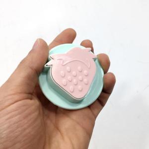 Bas Çıkart Sistem Çilek Şekilli 3lü Şeker Hamuru Kurabiye Kalıbı