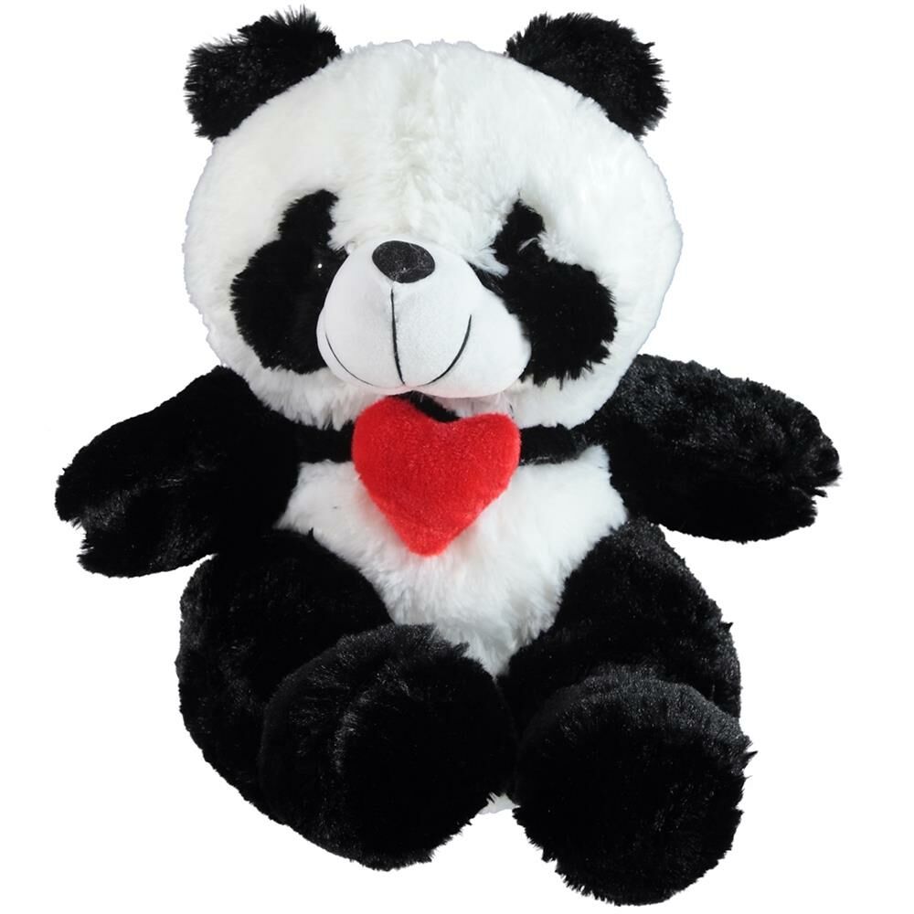Halley Peluş Sevimli Panda 35 Cm Siyah