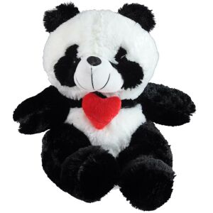 Halley Peluş Sevimli Panda 35 Cm Siyah
