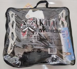 Işıklı Silikon Tekerli s-31-34 Ayarlanabilir Siyah Paten Set