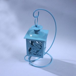 Ayaklı Kuş Motifli Ferforje Metal Mumluk - Tea Light Mumluk - Kafes Mumluk - Dekoratif Mumluk
