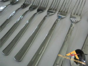 6 ADET PASLANMAZ ÇELİK ROSTRE TATLI ÇATALI SETİ-1