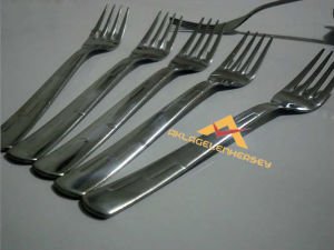 6 ADET PASLANMAZ ÇELİK ROSTRE TATLI ÇATALI SETİ-1