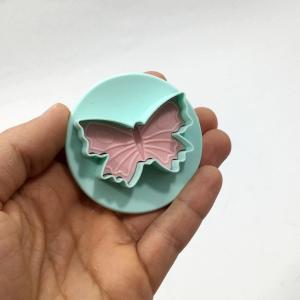 Bas Çıkart Model Kelebek Şekilli 3lü Şeker Hamuru Kurabiye Kalıbı