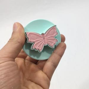 Bas Çıkart Model Kelebek Şekilli 3lü Şeker Hamuru Kurabiye Kalıbı