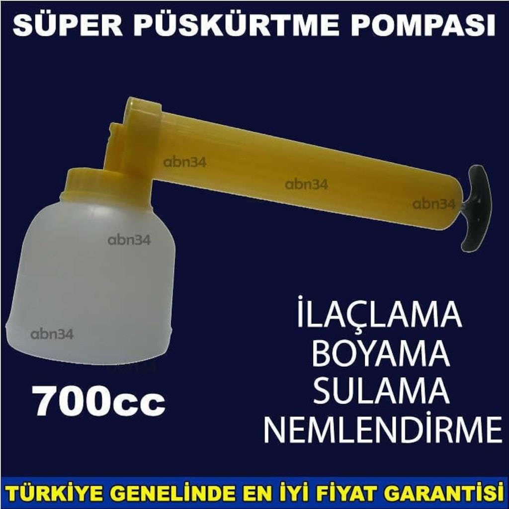 Süper İlaçlama Pompası 700cc Büyük Boy Güçlü Püskürtücü Pompa