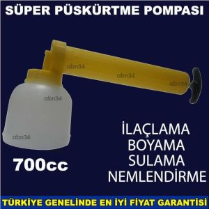 Süper İlaçlama Pompası 700cc Büyük Boy Güçlü Püskürtücü Pompa