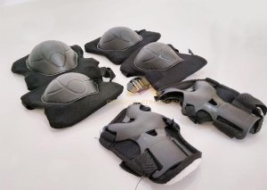 Işıklı Silikon Tekerli l-39-42 Ayarlanabilir Siyah Paten Set