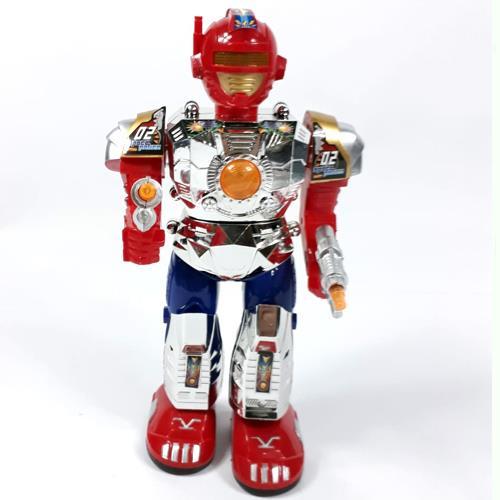 Oyuncak Robot Pilli Işıklı Sesli ve Hareketli 27x15x9 Cm