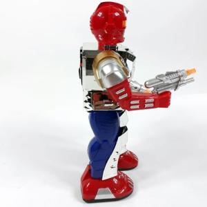 Oyuncak Robot Pilli Işıklı Sesli ve Hareketli 27x15x9 Cm