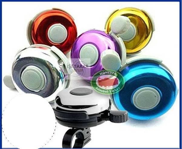 Metal Bisiklet Zili Scooter Uyarı Sistemi 5 Renk