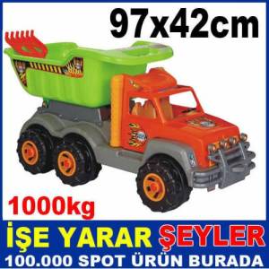 Türkiyenin En Büyük Damperli Oyuncak Kamyonu - Hesapyolu.com