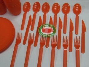 UZUN ÖMÜRLÜ 33 PARÇA ÇANTALI FULL PİKNİK SETİ KARGO DAHİL