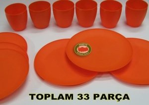 UZUN ÖMÜRLÜ 33 PARÇA ÇANTALI FULL PİKNİK SETİ KARGO DAHİL