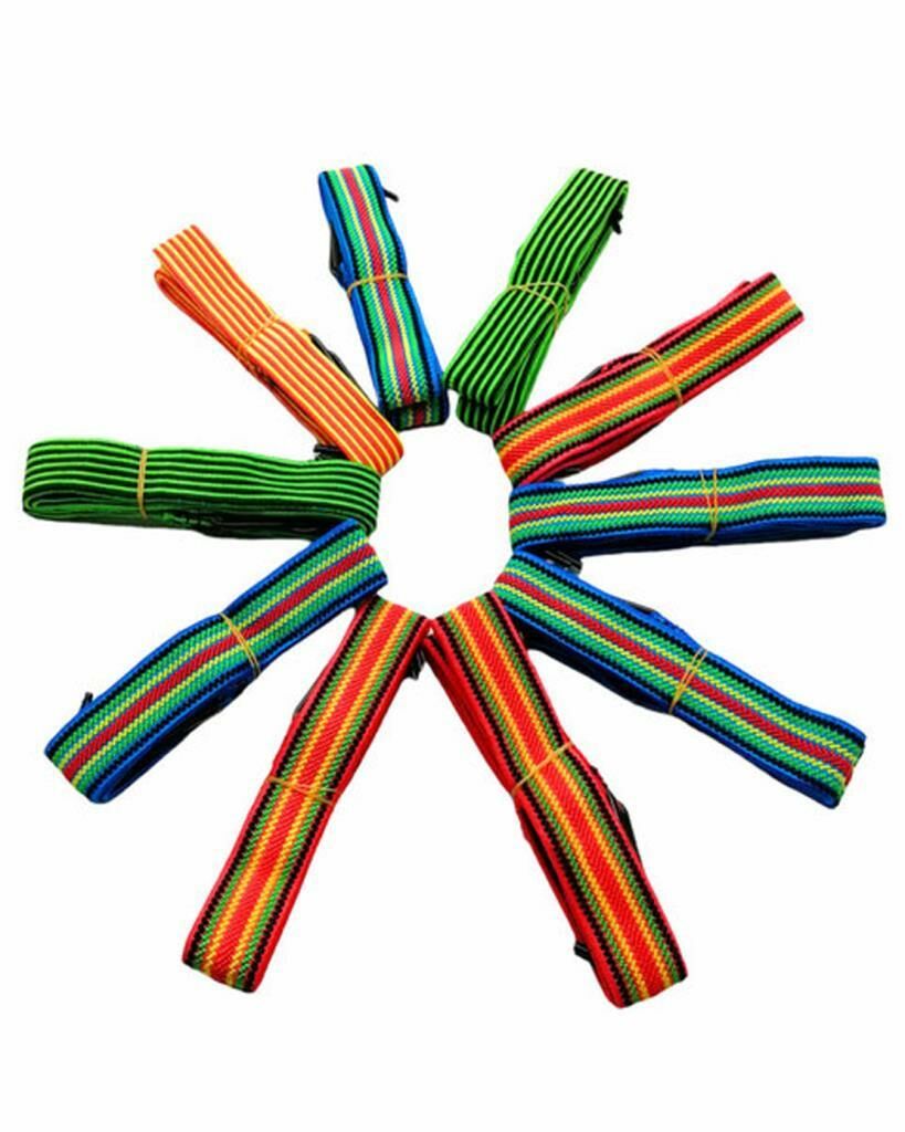 Yassı Renkli Bagaj Lastiği 30mm Bagaj Lastik