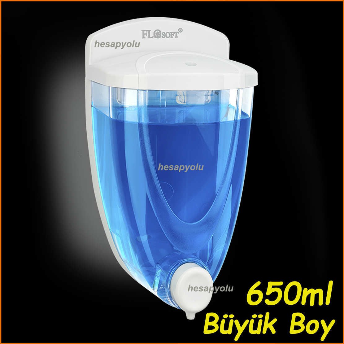 F011 Duvara monte 650 ml Büyük Boy Lüks Sıvı Sabunluk,basmalı sistem sıvı sabun ve şampuan makinesi
