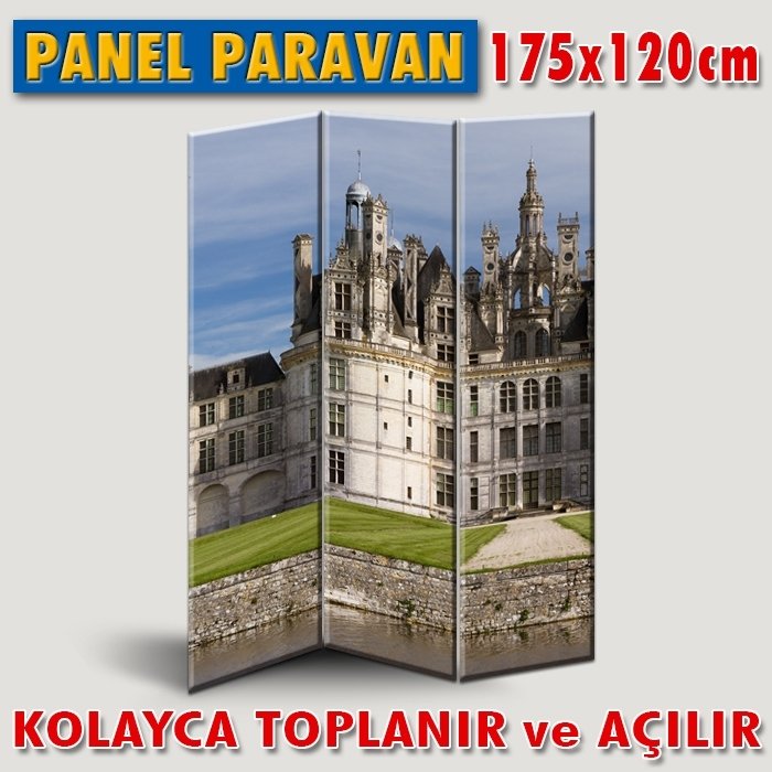 GÖRSELLİ KATLANIR PANEL BÖLME SİSTEMİ - FRANSA'DA ŞATO