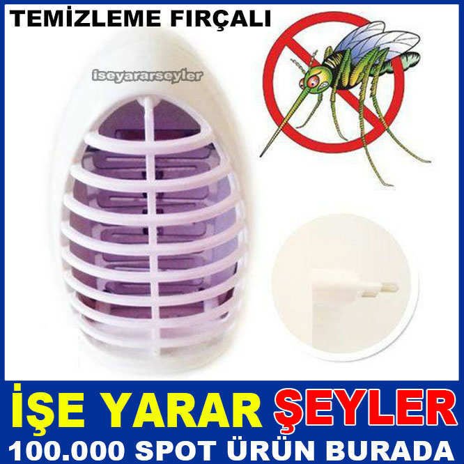 TEMİZLEME FIRÇALI SİVRİSİNEK ÖLDÜRÜCÜ ADAPTÖR