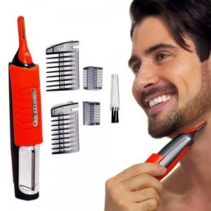 Saç Sakal Hassas Bölge Tıraş Makinesi 6lı Bakım Set Kaş Düzeltici MicroTouch Çift Taraflı Trimmer