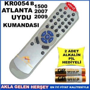 ATLANTA UYDU CİHAZI Receiver KUMANDASI KR0054B