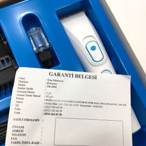 Powertec TR5000 Seramik Bıçaklı Şarjlı Profesyonel Tıraş Makinesi