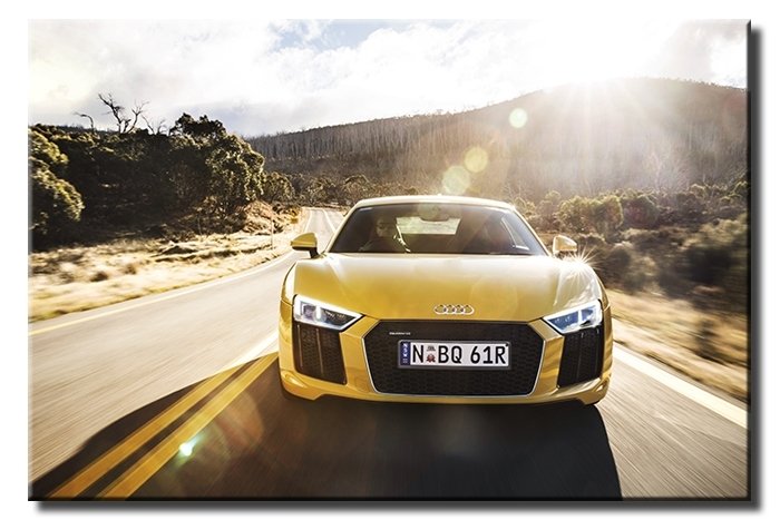 AUDI UYKU KAÇIRIR 6 değişen ölçü ORİJİNAL KANVAS TABLO