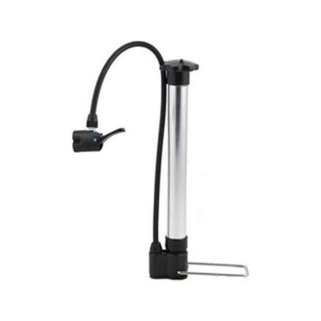 Metal Gövdeli 30 Cm El Pompası Krom Bisiklet Top Motorsiklet Otomobil Tekeri Basmalı El Pompası