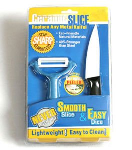 DOĞAL SERAMİK PASLANMAZ BIÇAK VE RENDE SETİ 